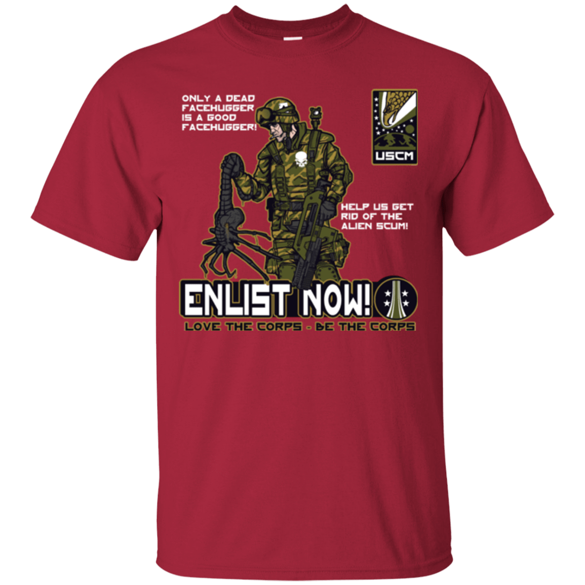 T-Shirts Cardinal / Small Be The Corps T-Shirt