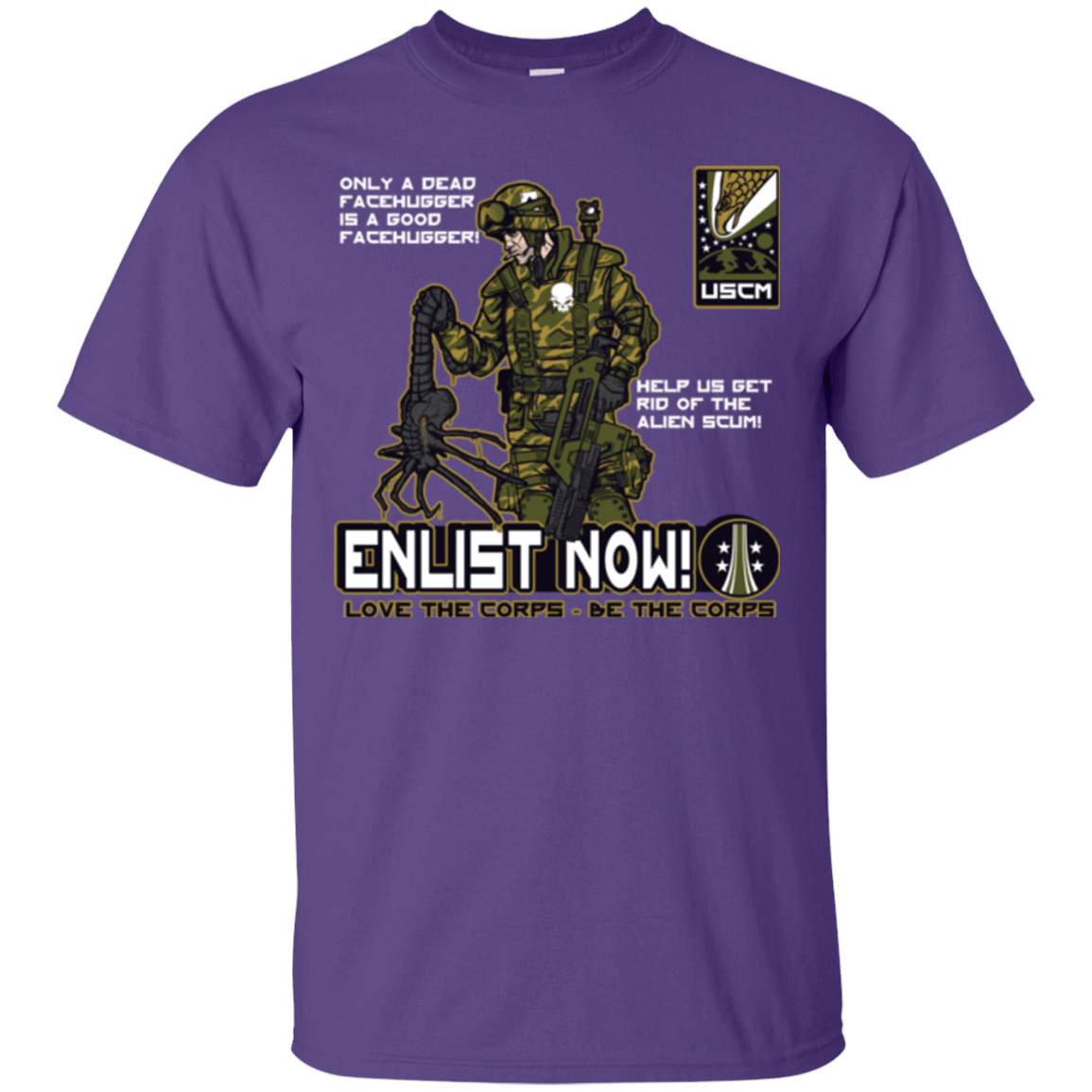 T-Shirts Purple / Small Be The Corps T-Shirt