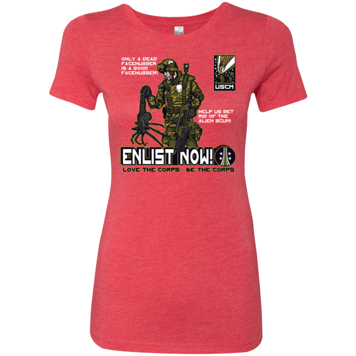 T-Shirts Vintage Red / Small Be The Corps Women's Triblend T-Shirt