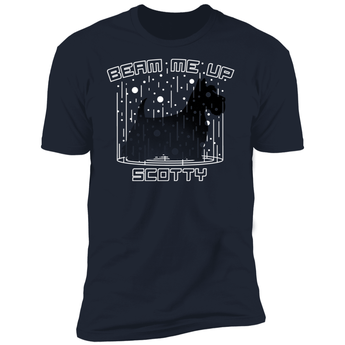 T-Shirts Midnight Navy / S Beam Me Up Scotty Men's Premium T-Shirt