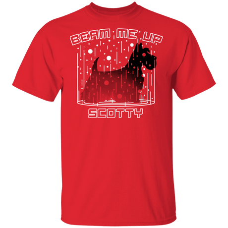T-Shirts Red / S Beam Me Up Scotty T-Shirt
