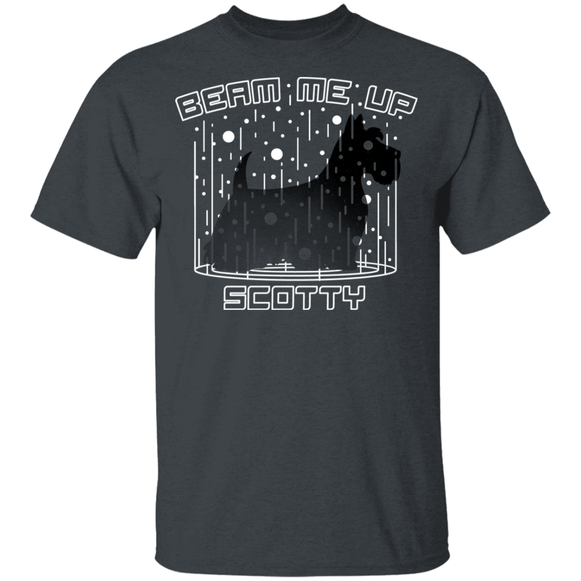 T-Shirts Dark Heather / YXS Beam Me Up Scotty Youth T-Shirt