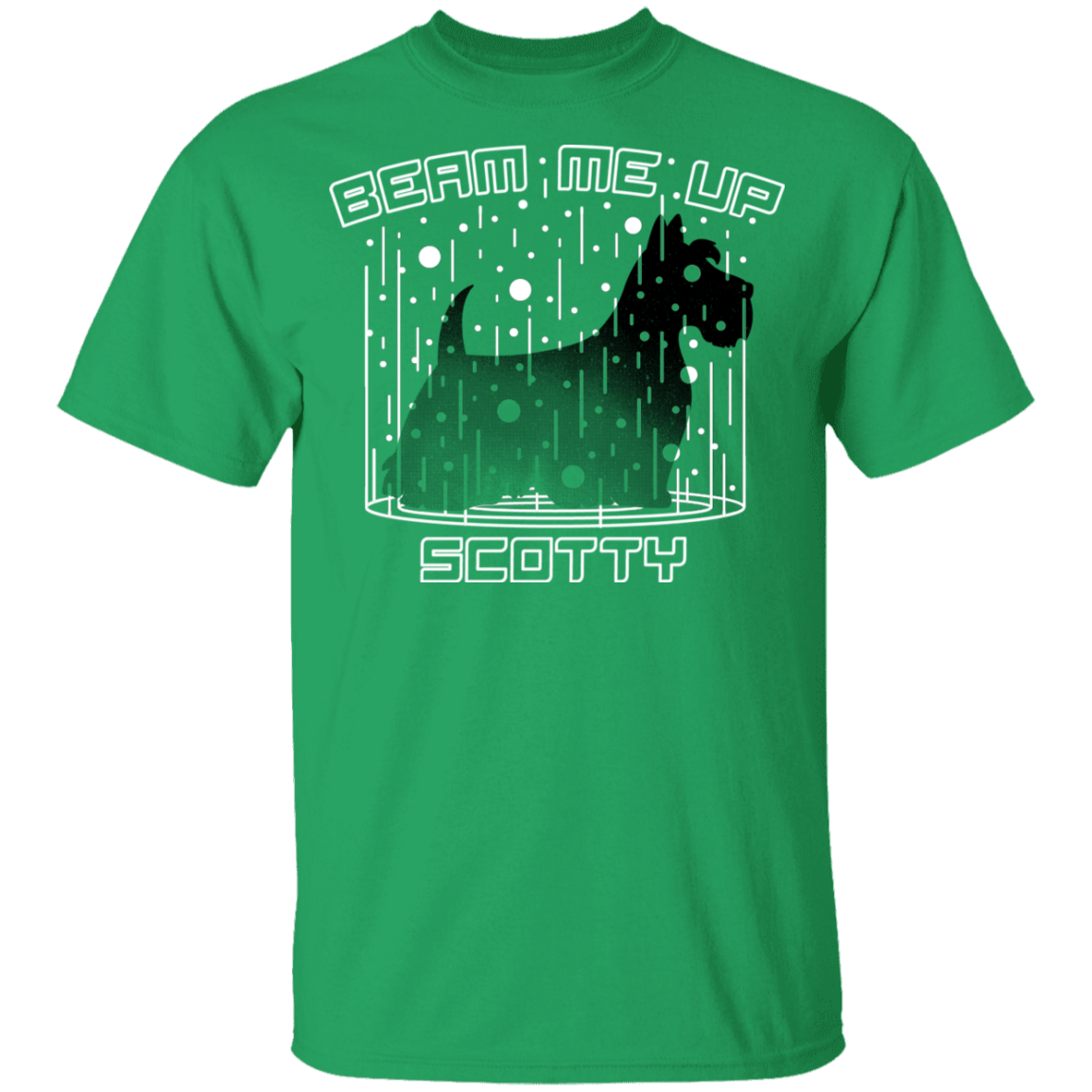 T-Shirts Irish Green / YXS Beam Me Up Scotty Youth T-Shirt