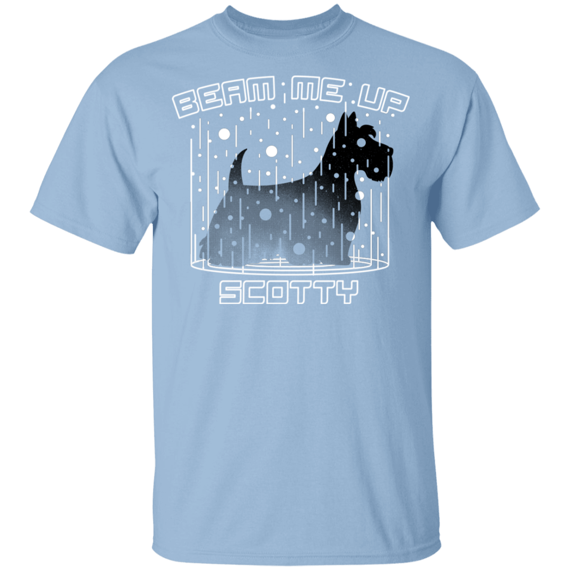 T-Shirts Light Blue / YXS Beam Me Up Scotty Youth T-Shirt