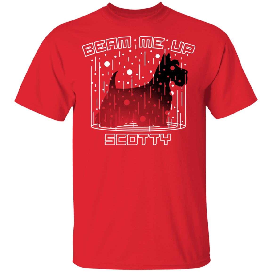 T-Shirts Red / YXS Beam Me Up Scotty Youth T-Shirt