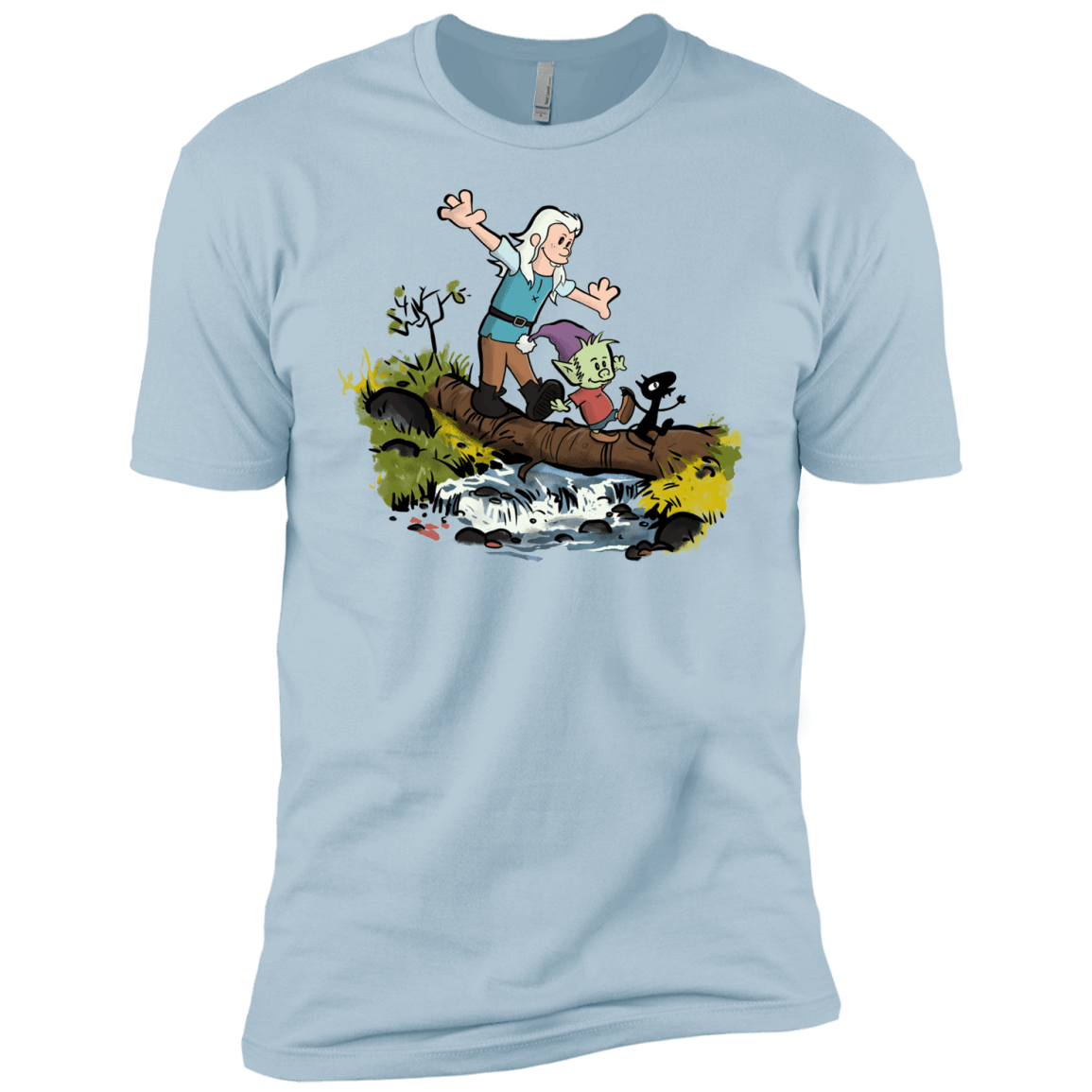 T-Shirts Light Blue / YXS Bean and Elfo Boys Premium T-Shirt
