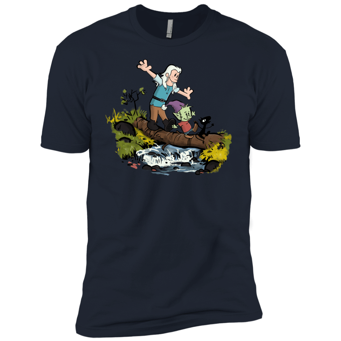 T-Shirts Midnight Navy / YXS Bean and Elfo Boys Premium T-Shirt