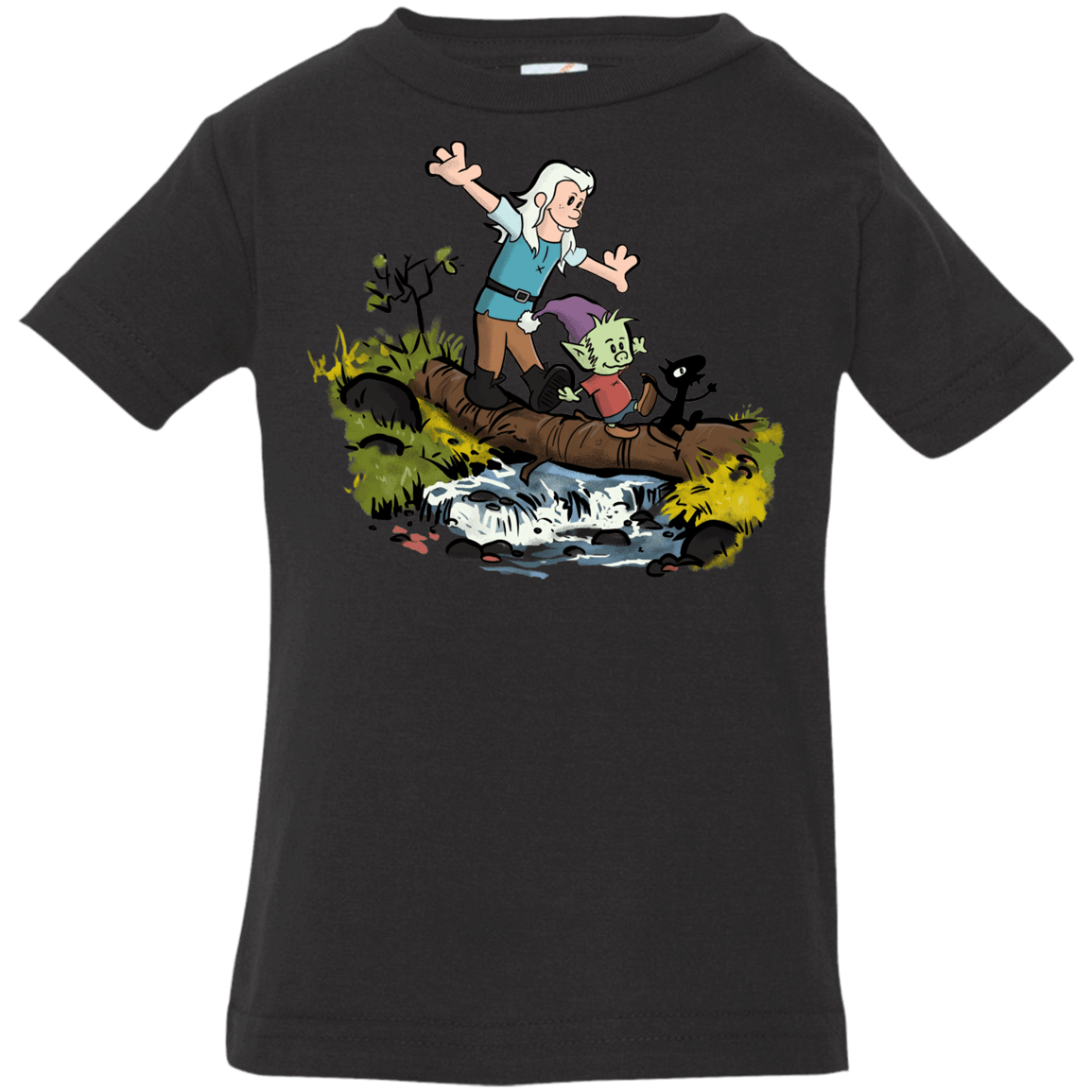 T-Shirts Black / 6 Months Bean and Elfo Infant Premium T-Shirt