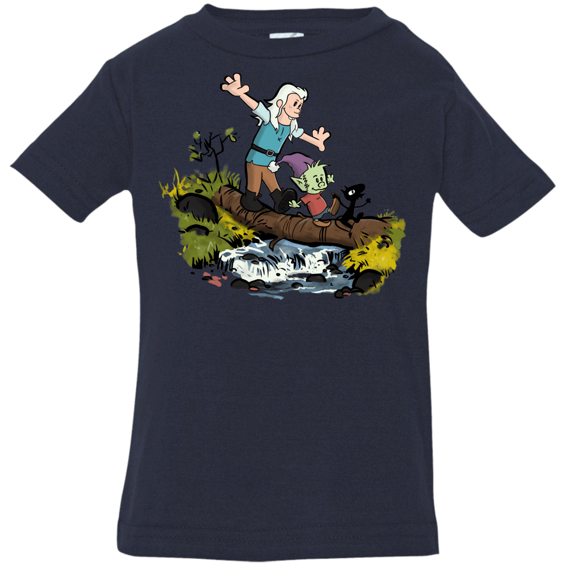 T-Shirts Navy / 6 Months Bean and Elfo Infant Premium T-Shirt