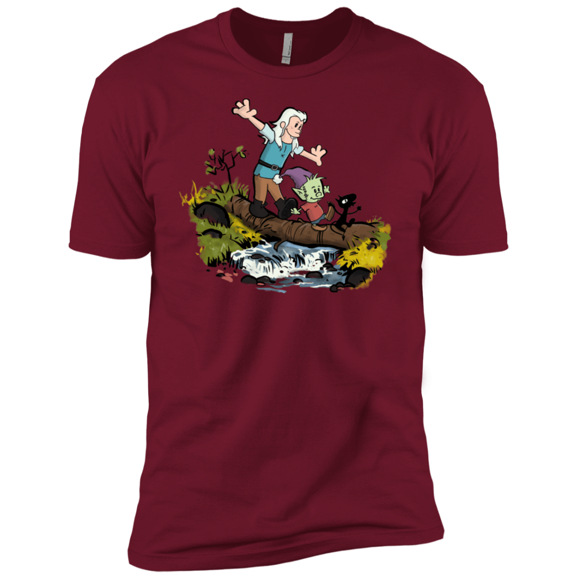 T-Shirts Cardinal / X-Small Bean and Elfo Men's Premium T-Shirt