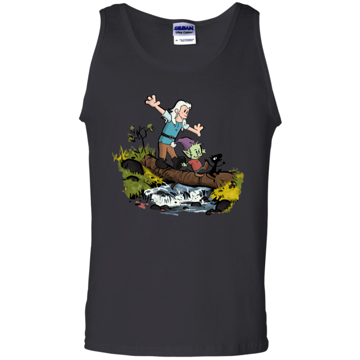 T-Shirts Black / S Bean and Elfo Men's Tank Top