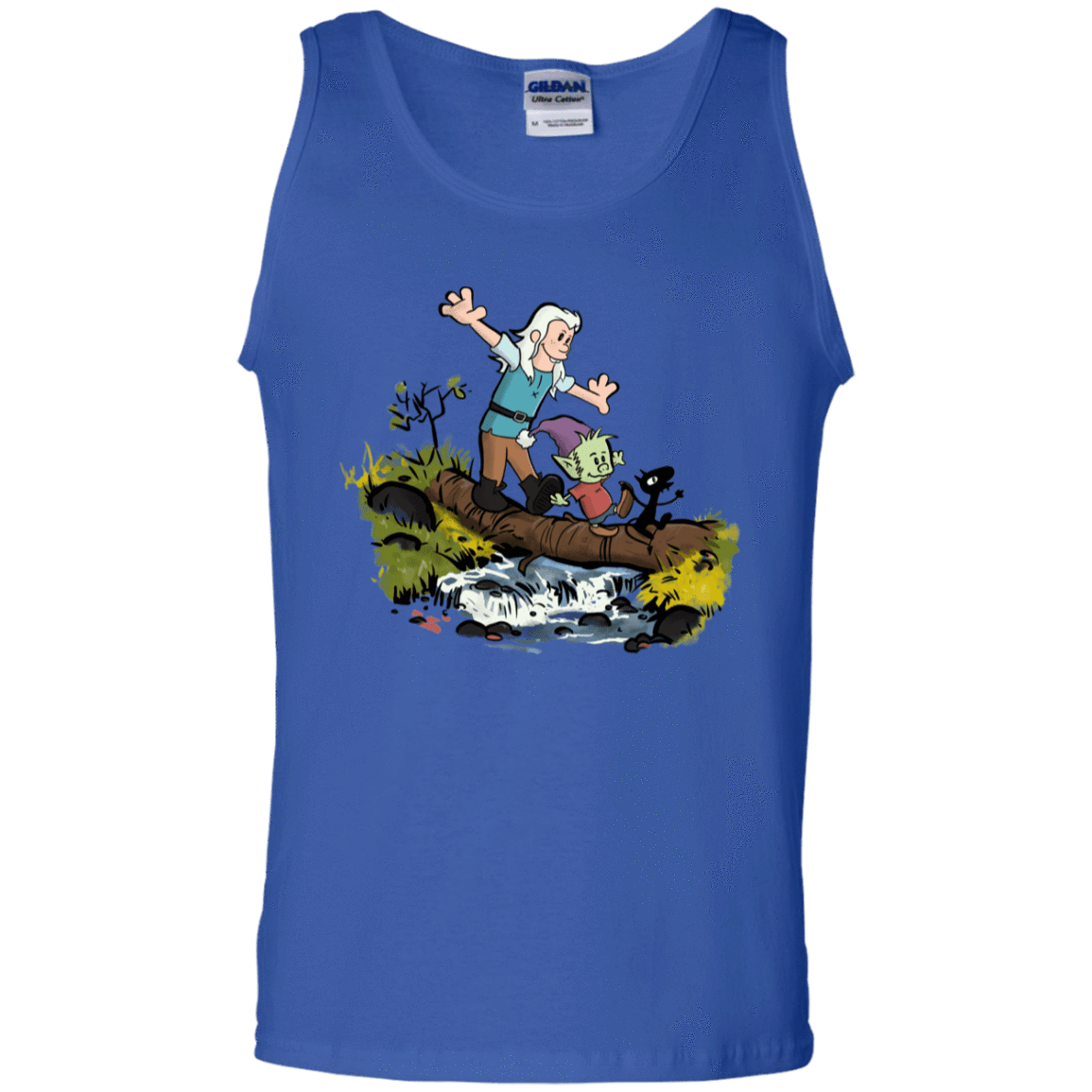 T-Shirts Royal / S Bean and Elfo Men's Tank Top
