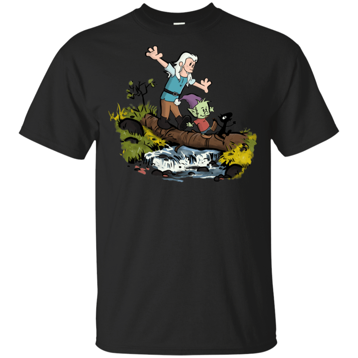 T-Shirts Black / YXS Bean and Elfo Youth T-Shirt