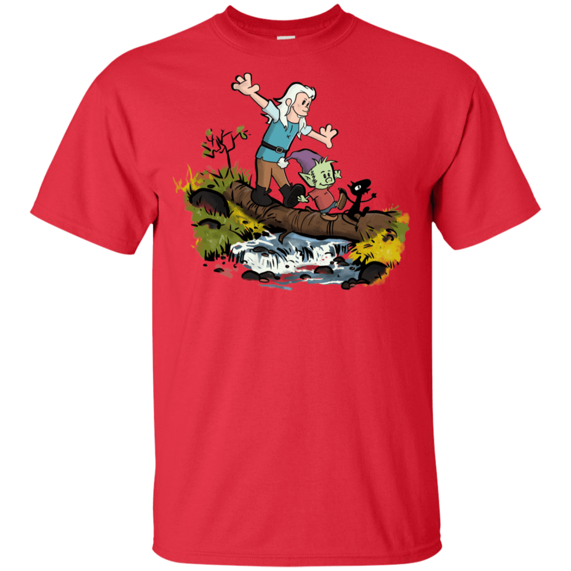 T-Shirts Red / YXS Bean and Elfo Youth T-Shirt