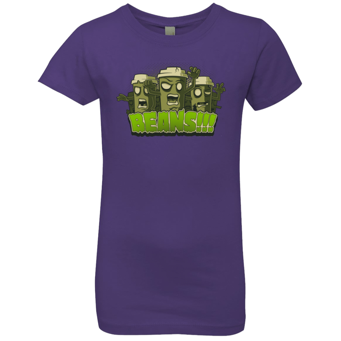 T-Shirts Purple Rush / YXS Beans Girls Premium T-Shirt
