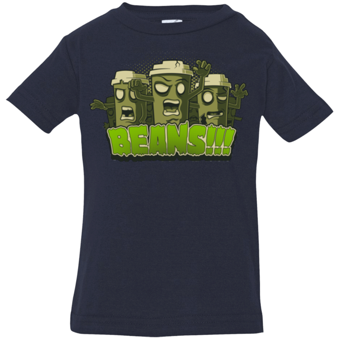 T-Shirts Navy / 6 Months Beans Infant PremiumT-Shirt