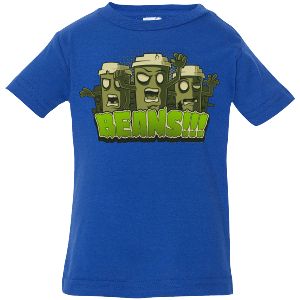T-Shirts Royal / 6 Months Beans Infant PremiumT-Shirt