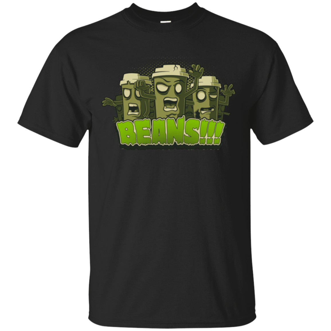T-Shirts Black / Small Beans T-Shirt
