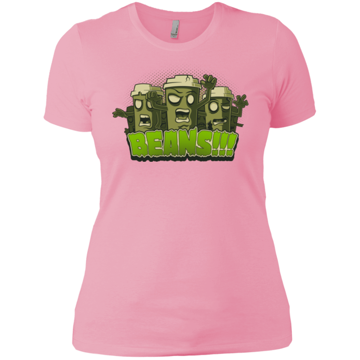 T-Shirts Light Pink / X-Small Beans Women's Premium T-Shirt
