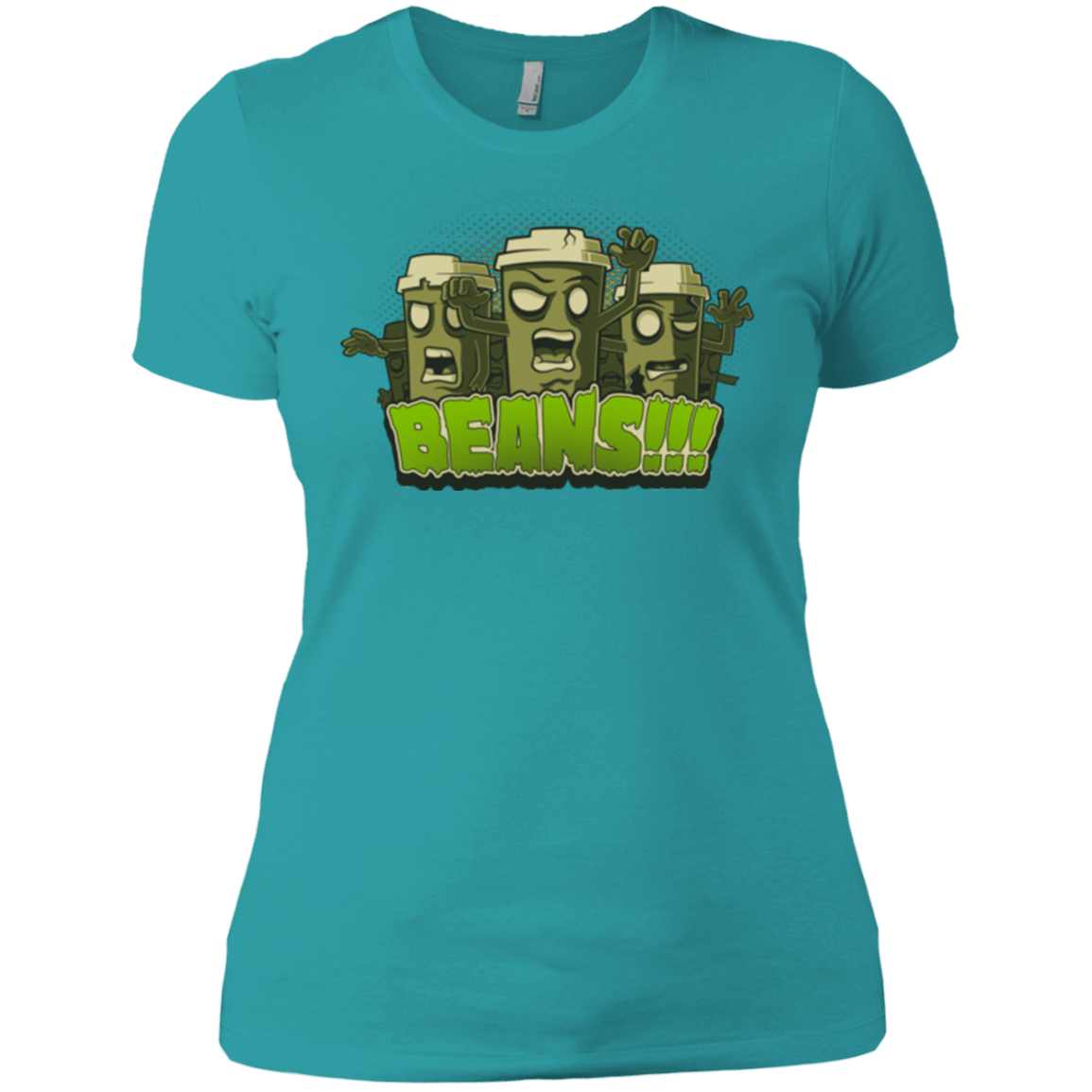 T-Shirts Tahiti Blue / X-Small Beans Women's Premium T-Shirt