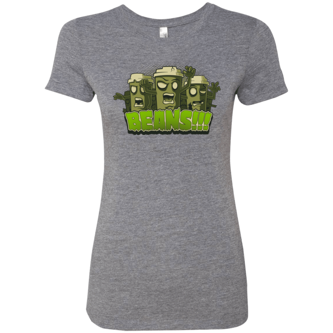 T-Shirts Premium Heather / Small Beans Women's Triblend T-Shirt