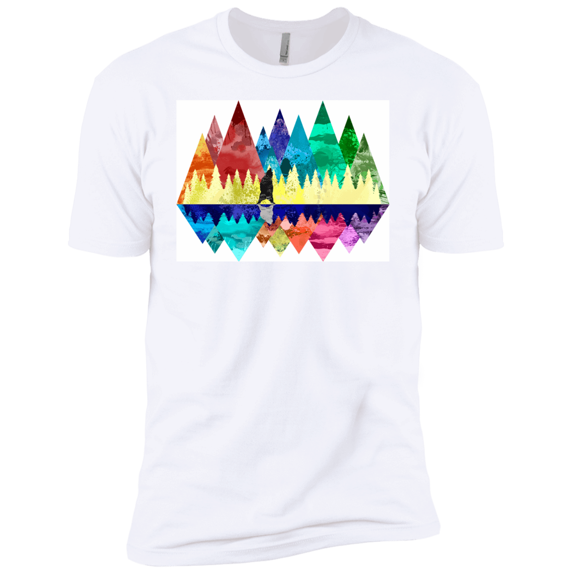 T-Shirts White / YXS Bear Color Forest Boys Premium T-Shirt