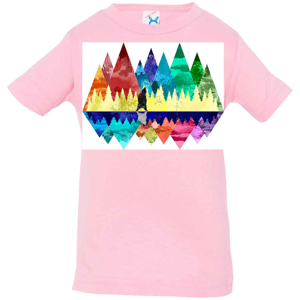 T-Shirts Pink / 6 Months Bear Color Forest Infant Premium T-Shirt