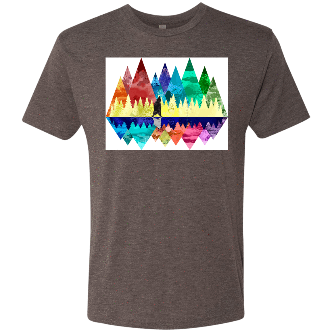 T-Shirts Macchiato / S Bear Color Forest Men's Triblend T-Shirt