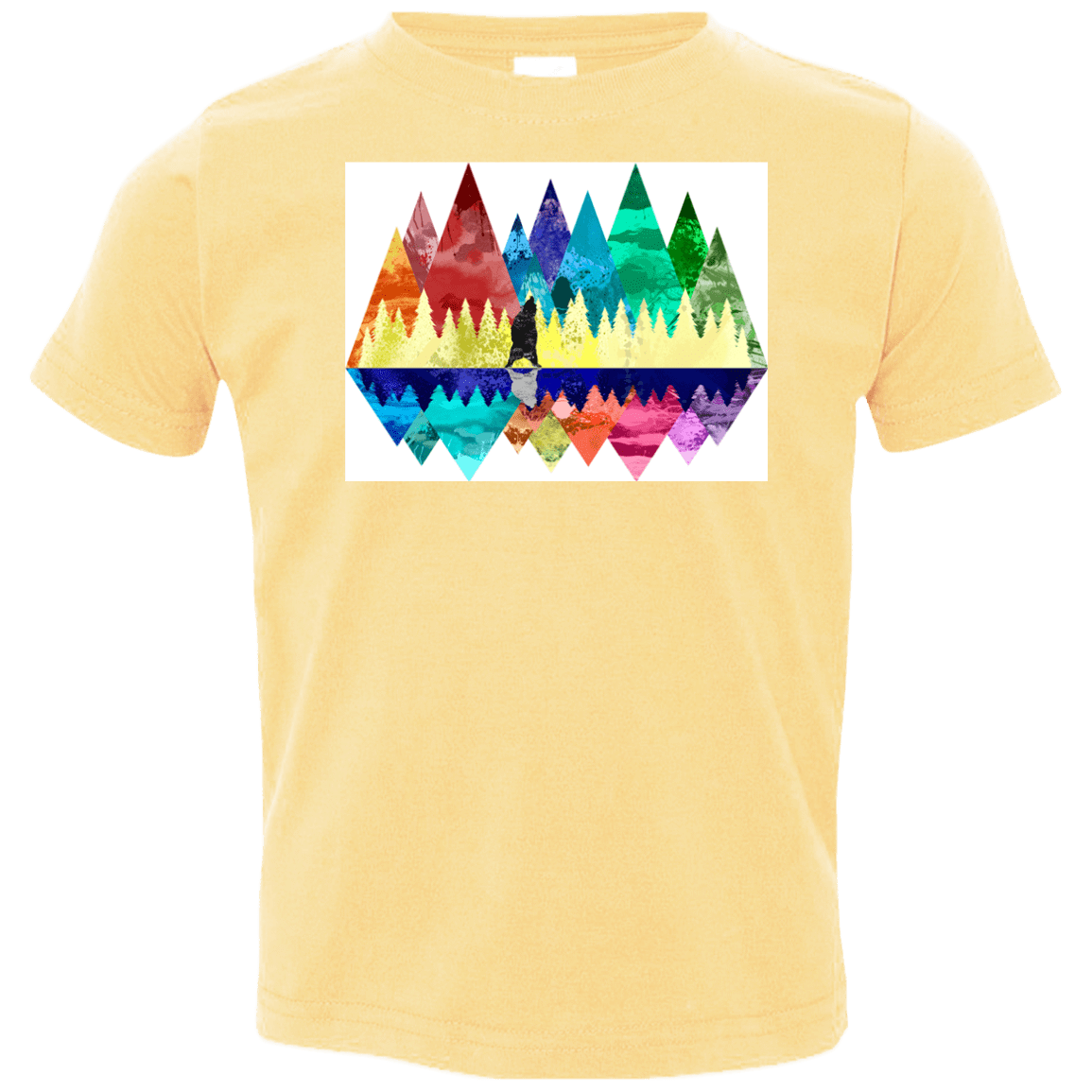 T-Shirts Butter / 2T Bear Color Forest Toddler Premium T-Shirt