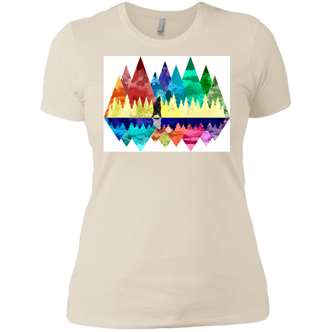T-Shirts Ivory/ / X-Small Bear Color Forest Women's Premium T-Shirt