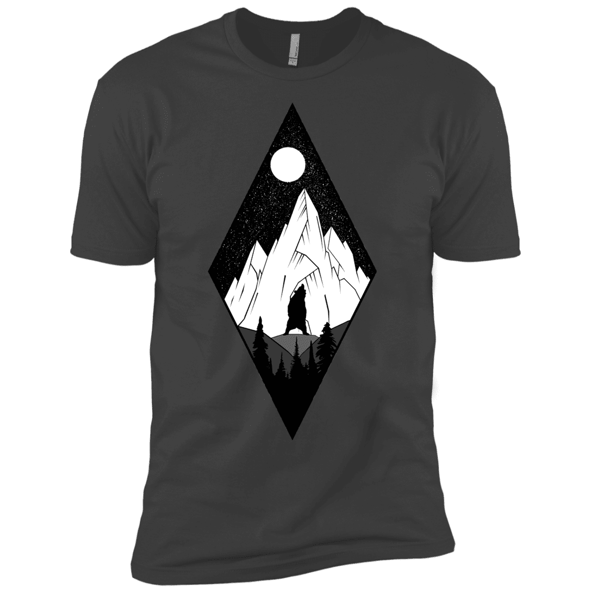 T-Shirts Heavy Metal / YXS Bear Diamond Boys Premium T-Shirt