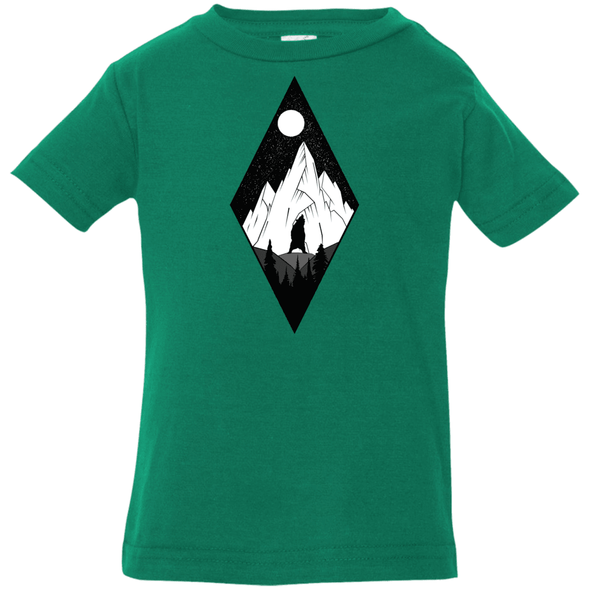 T-Shirts Kelly / 6 Months Bear Diamond Infant Premium T-Shirt