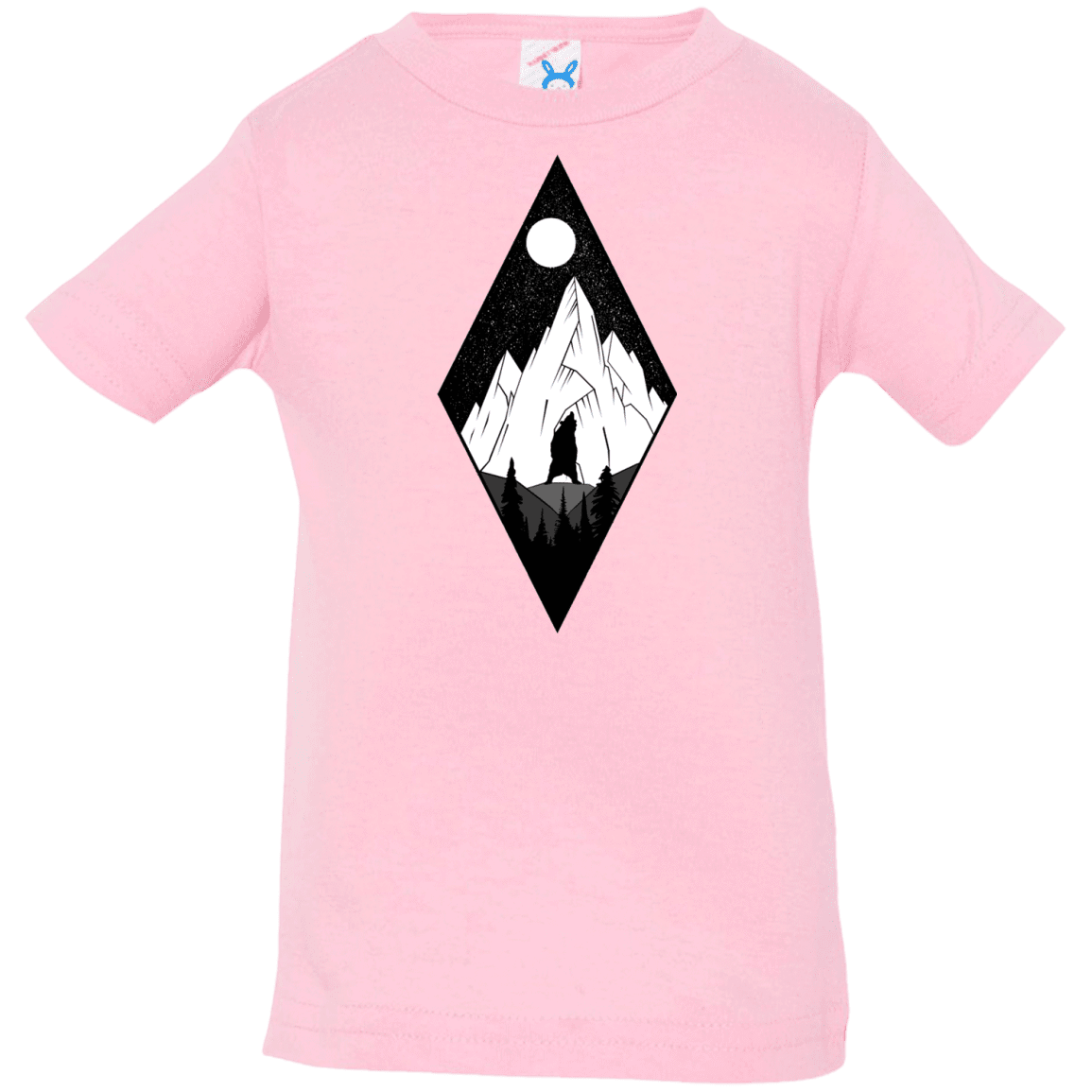 T-Shirts Pink / 6 Months Bear Diamond Infant Premium T-Shirt