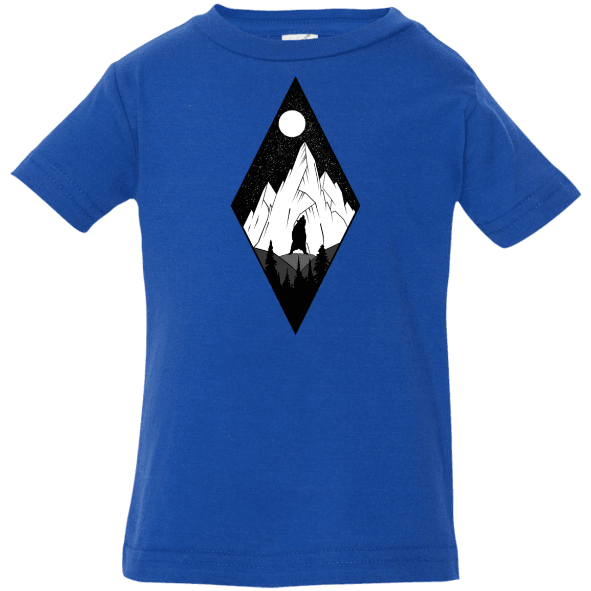 T-Shirts Royal / 6 Months Bear Diamond Infant Premium T-Shirt