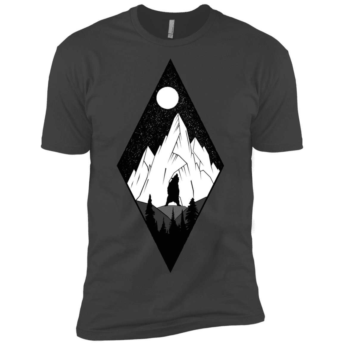 T-Shirts Heavy Metal / X-Small Bear Diamond Men's Premium T-Shirt