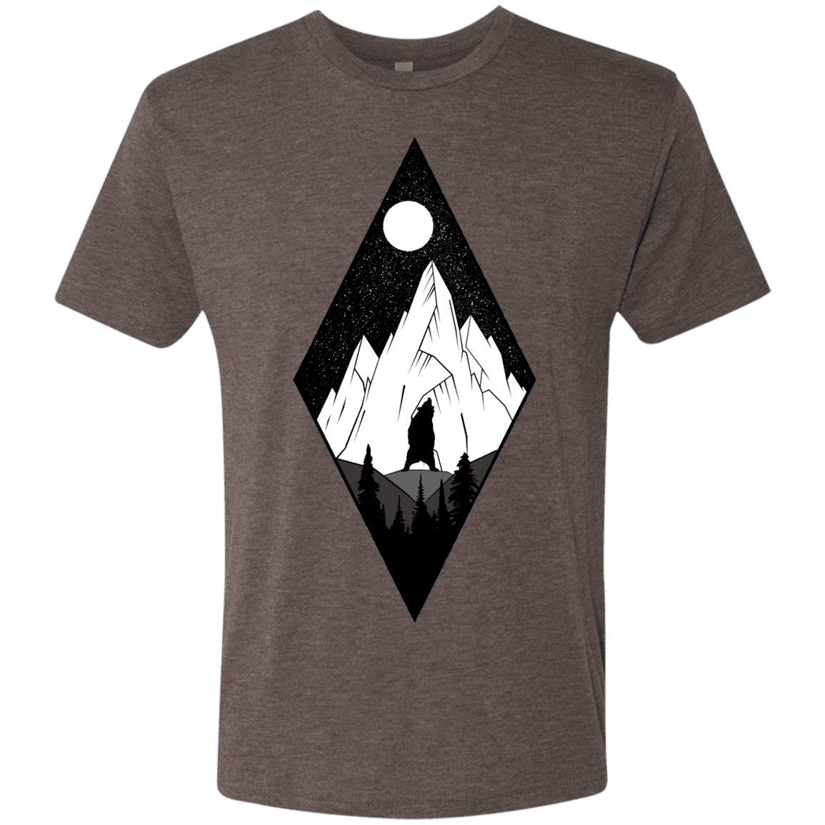 T-Shirts Macchiato / S Bear Diamond Men's Triblend T-Shirt