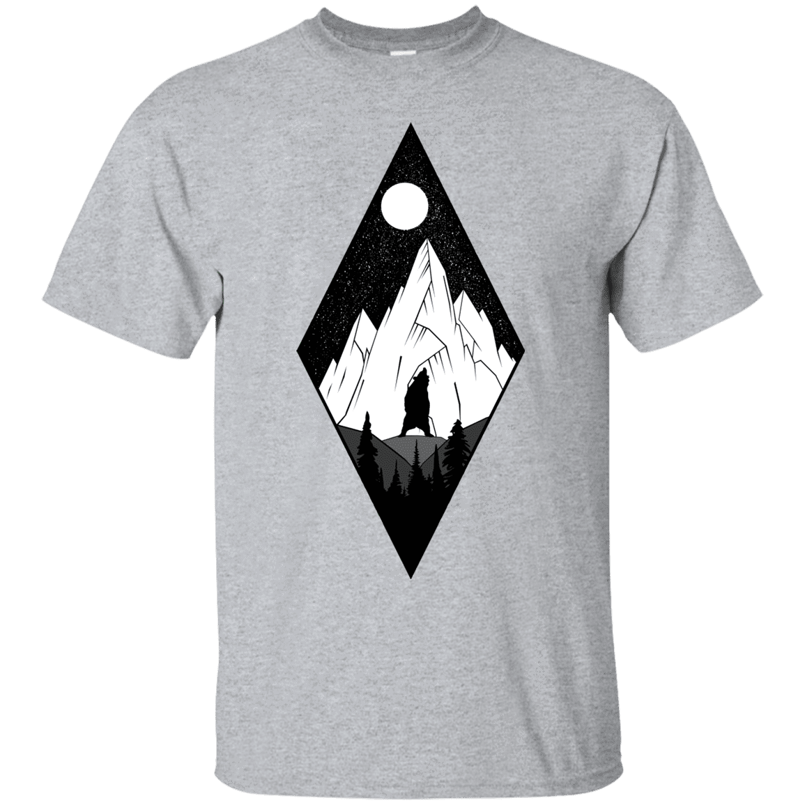 T-Shirts Sport Grey / S Bear Diamond T-Shirt