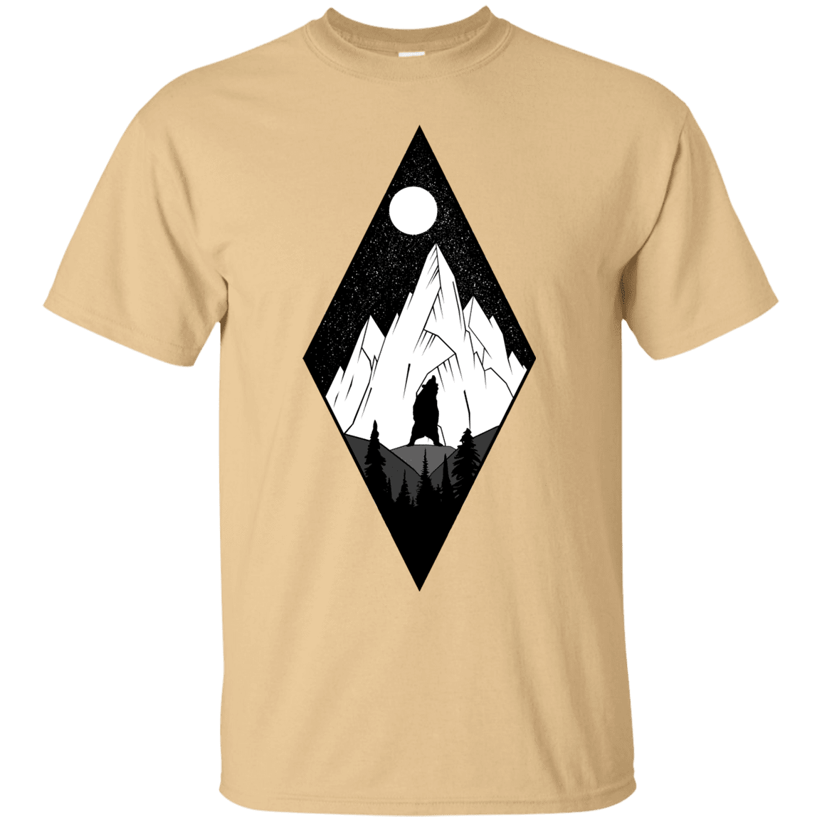 T-Shirts Vegas Gold / S Bear Diamond T-Shirt