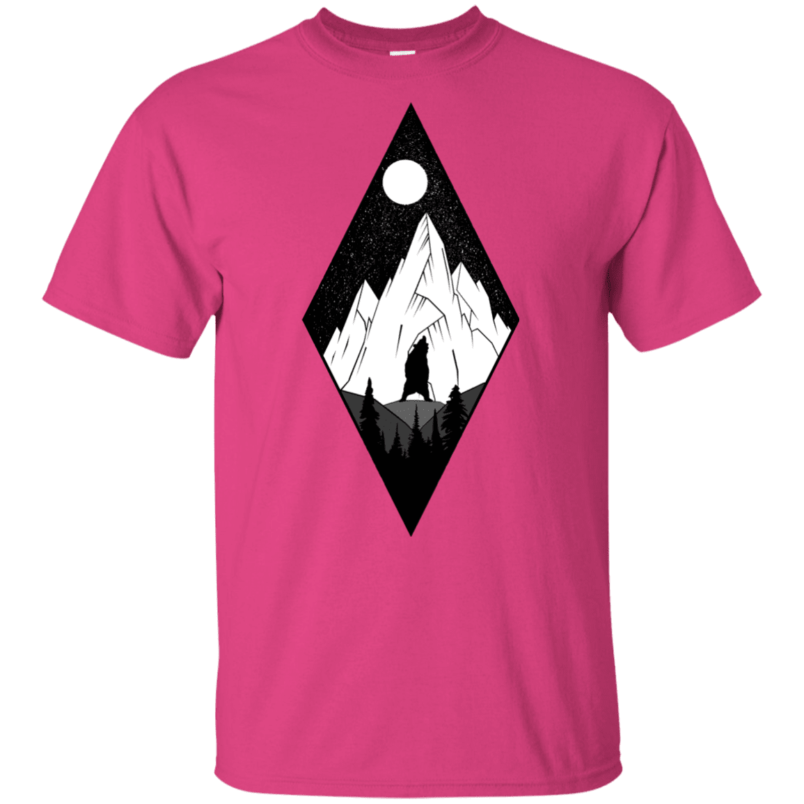 T-Shirts Heliconia / YXS Bear Diamond Youth T-Shirt