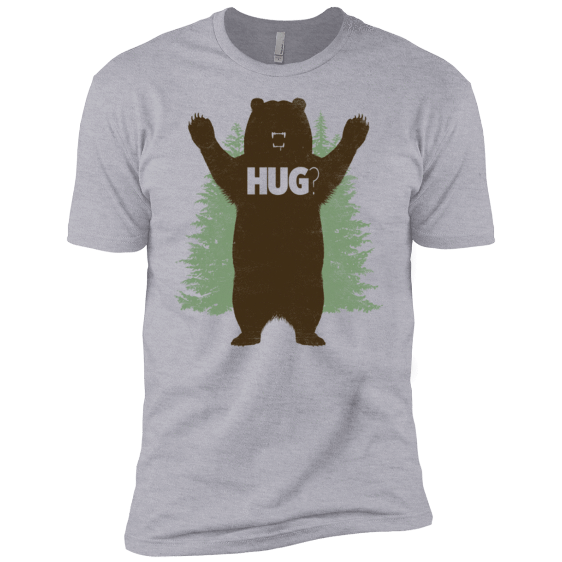 T-Shirts Heather Grey / YXS Bear Hug Boys Premium T-Shirt