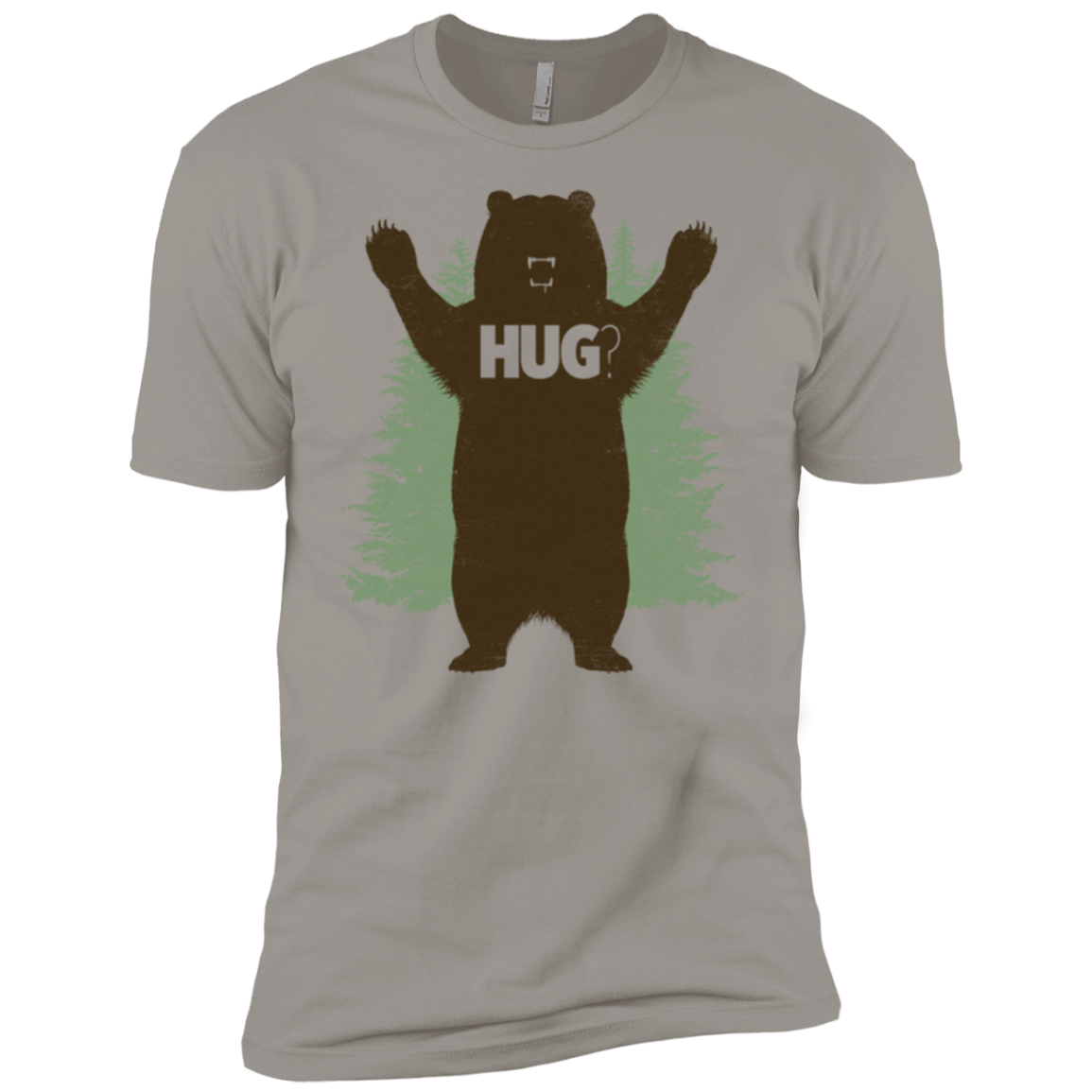 T-Shirts Light Grey / YXS Bear Hug Boys Premium T-Shirt