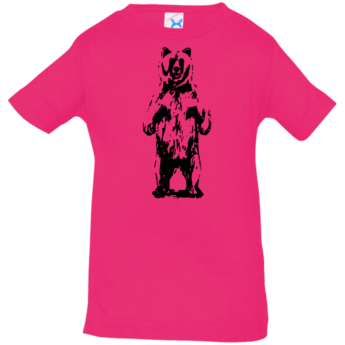 T-Shirts Hot Pink / 6 Months Bear Hug Infant Premium T-Shirt
