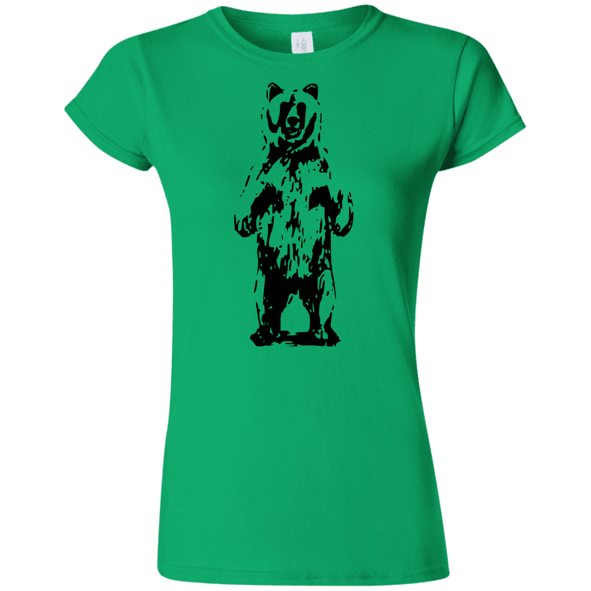 T-Shirts Irish Green / S Bear Hug Junior Slimmer-Fit T-Shirt