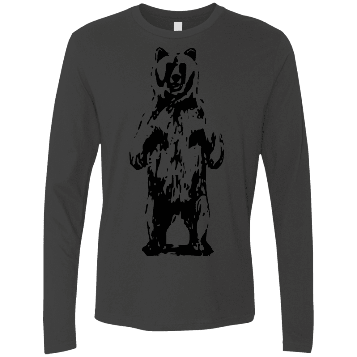 T-Shirts Heavy Metal / S Bear Hug Men's Premium Long Sleeve