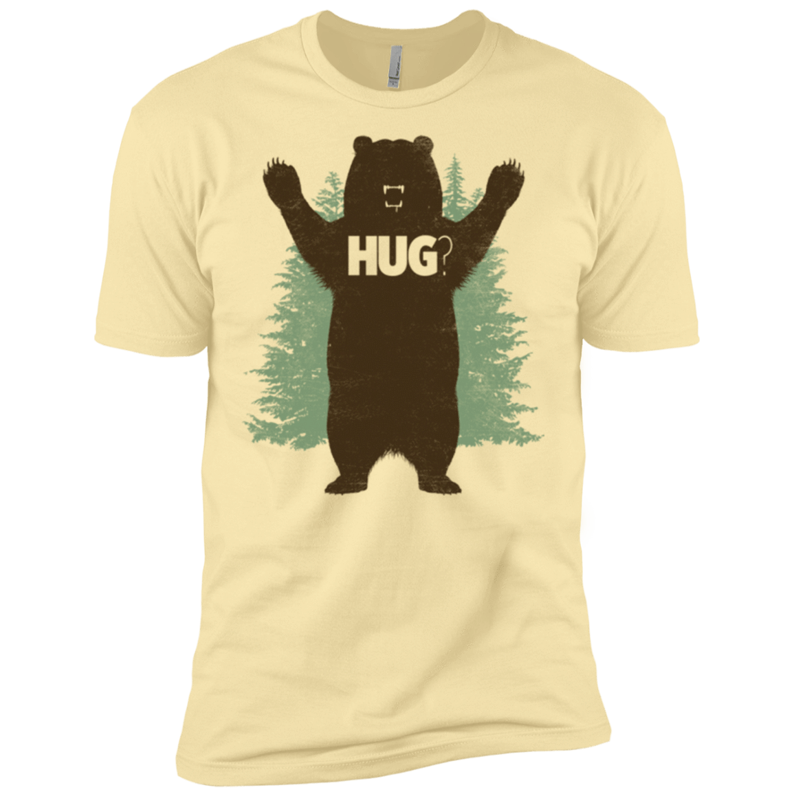 T-Shirts Banana Cream / X-Small Bear Hug Men's Premium T-Shirt