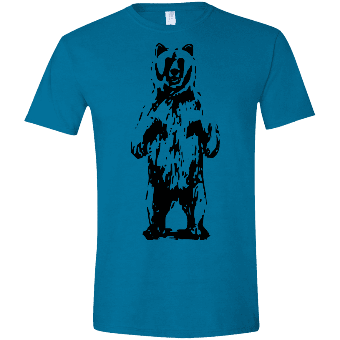 T-Shirts Antique Sapphire / S Bear Hug Men's Semi-Fitted Softstyle