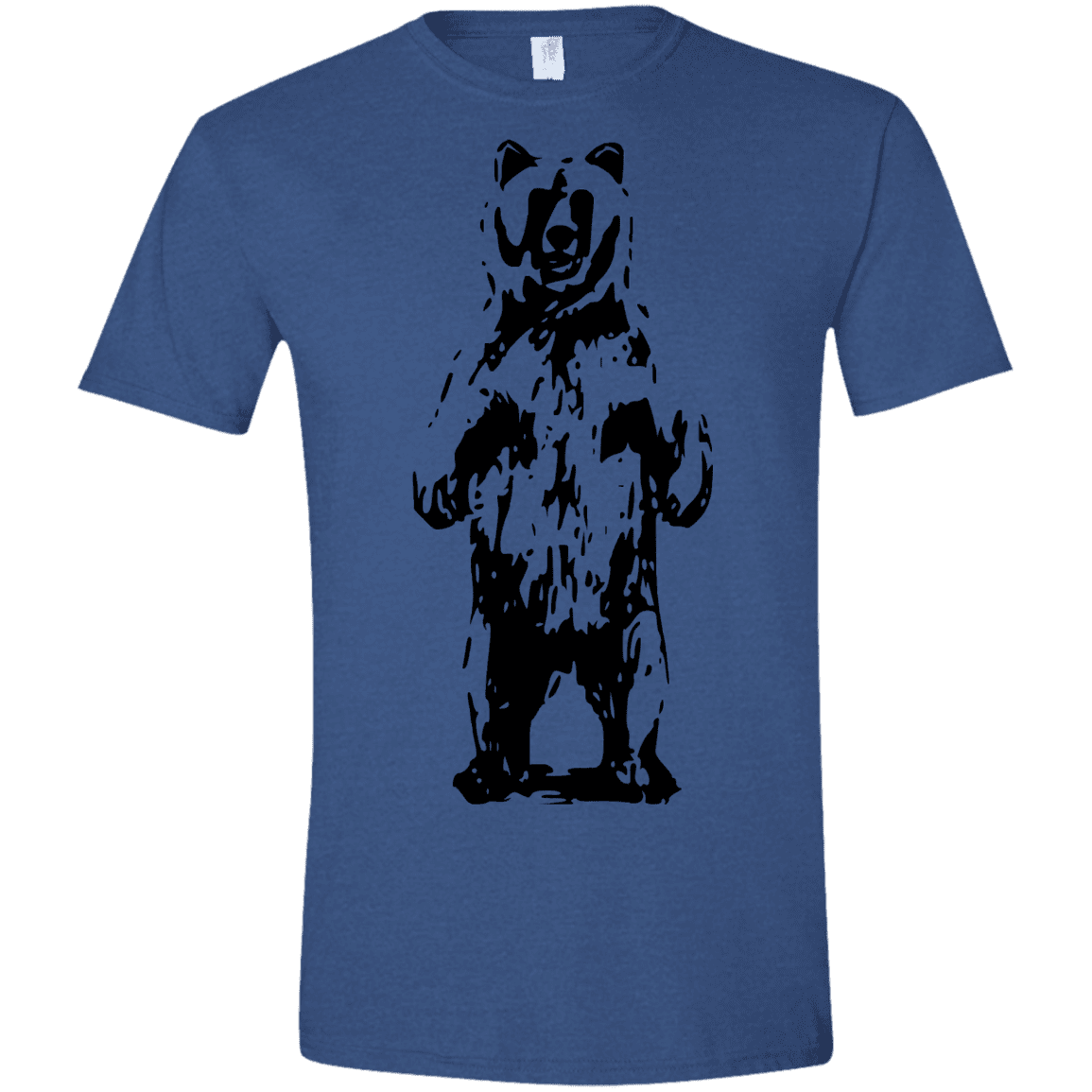 T-Shirts Heather Royal / X-Small Bear Hug Men's Semi-Fitted Softstyle