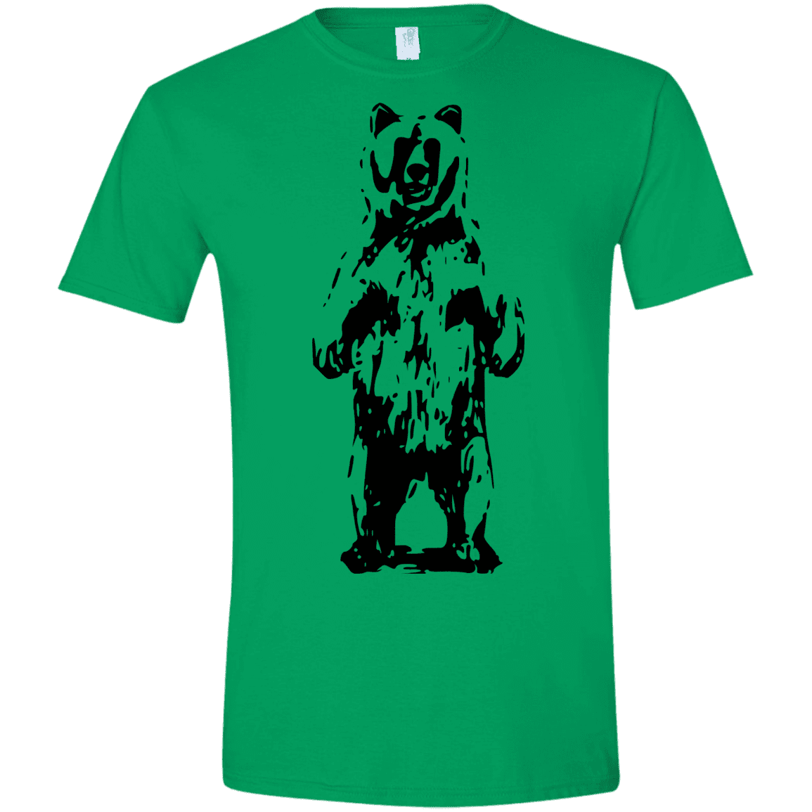 T-Shirts Irish Green / S Bear Hug Men's Semi-Fitted Softstyle