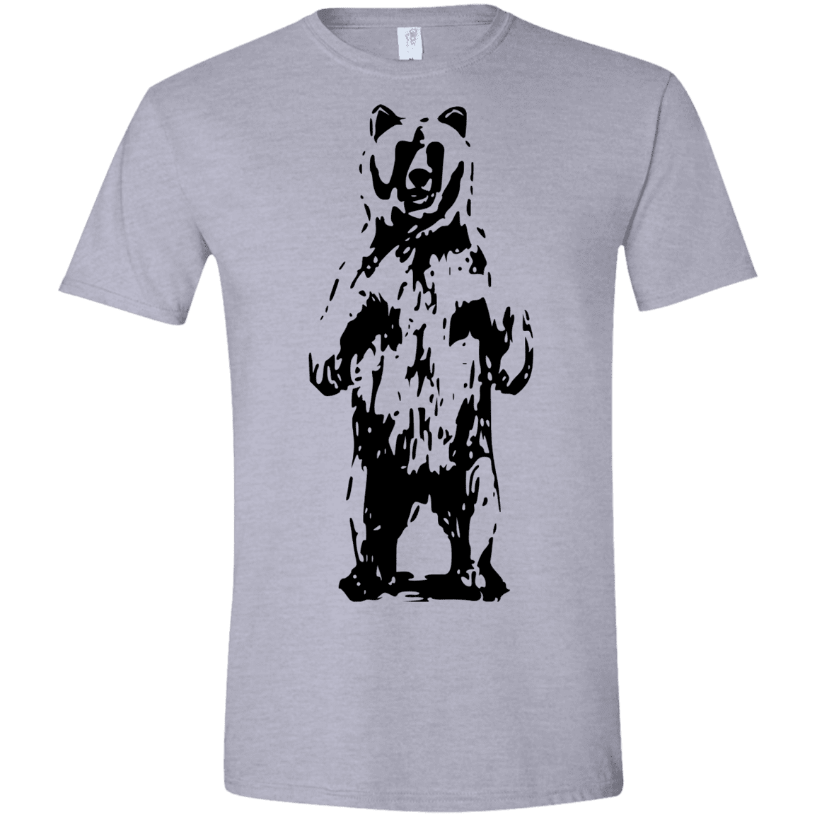 T-Shirts Sport Grey / X-Small Bear Hug Men's Semi-Fitted Softstyle