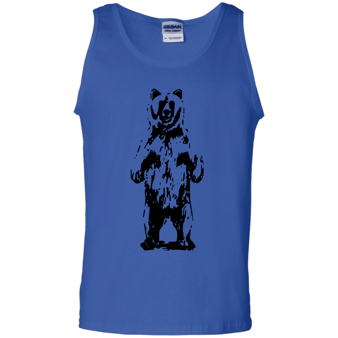 T-Shirts Royal / S Bear Hug Men's Tank Top